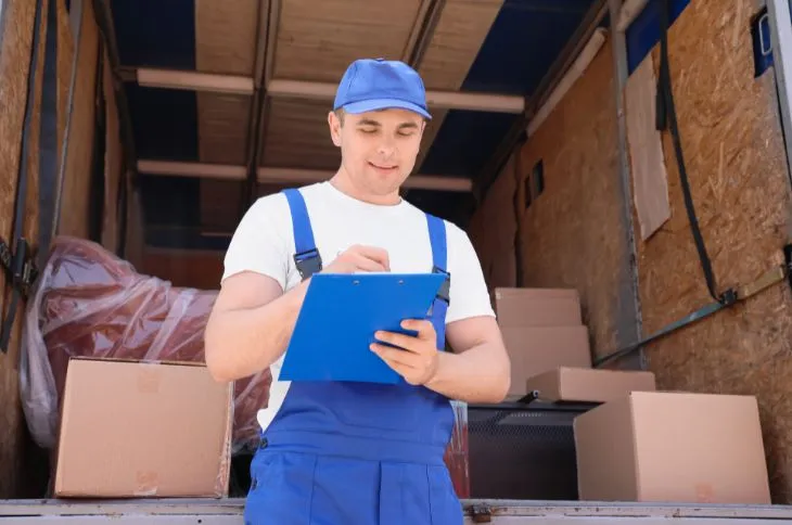 Umzugshelfer mit Umzugsgutliste Umzugshelfer mit Umzugsgutliste